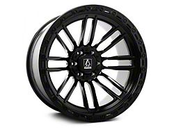 Axe Wheels Icarus Satin Black Wheel; 22x12; -44mm Offset (20-23 Jeep Gladiator JT)