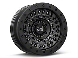 Black Rhino Barricade Gunblack with Black Rock Guard 6-Lug Wheel; 17x8.5; 0mm Offset (05-21 Frontier)