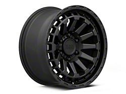 Black Rhino Raid Matte Black 6-Lug Wheel; 17x8.5; 0mm Offset (05-21 Frontier)