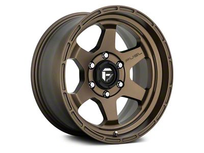 Fuel Wheels Shok Matte Bronze 6-Lug Wheel; 17x9; 1mm Offset (22-24 Frontier)