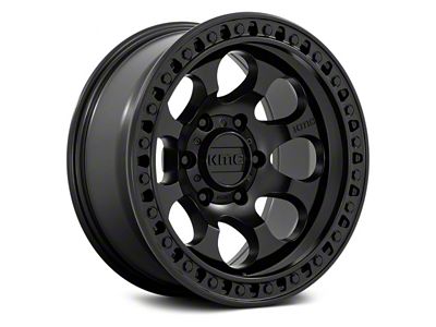 KMC Riot SBL Satin Black 6-Lug Wheel; 18x9; 18mm Offset (05-21 Frontier)