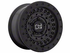 Black Rhino Barricade Gun Black With Black Rock Guard 6-Lug Wheel; 18x9; 0mm Offset (05-21 Frontier)