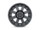 Black Rhino Cleghorn Matte Black 6-Lug Wheel; 18x9; 18mm Offset (22-24 Frontier)