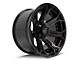 4Play 4P70 Gloss Black with Brushed Face Wheel; 22x12 (76-86 Jeep CJ7)