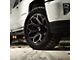 4Play 4P80R Gloss Black with Brushed Face Wheel; 22x12 (76-86 Jeep CJ7)
