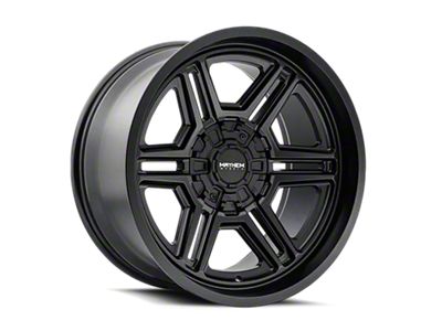 Mayhem Wheels Hermosa Matte Black Wheel; 20x12 (07-18 Jeep Wrangler JK)