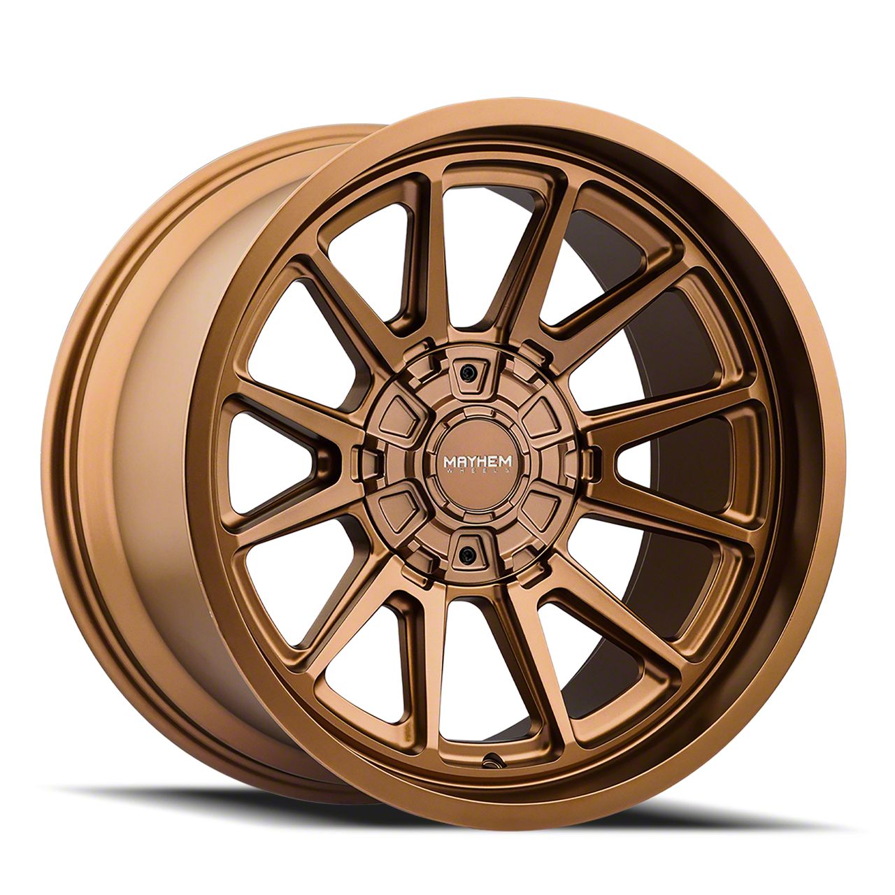 Mayhem Wheels Jeep Wrangler Intrepid Matte Bronze Wheel; 20x10 8116 ...