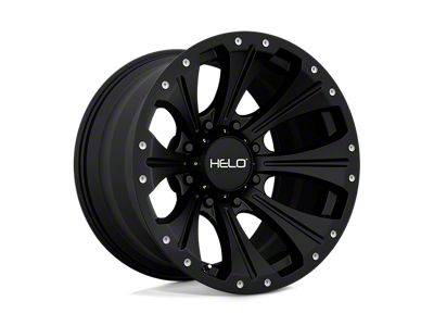 HELO HE901 Satin Black 5-Lug Wheel; 17x9; -12mm Offset (05-15 Tacoma)