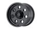 XD Pulley Satin Black Wheel; 17x9 (97-06 Jeep Wrangler TJ)