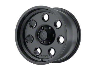 XD Pulley Satin Black 5-Lug Wheel; 17x9; -12mm Offset (05-15 Tacoma)