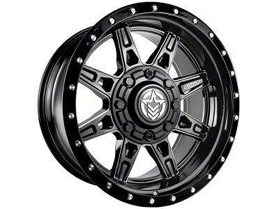 Anthem Off-Road Rogue Gloss Black Milled 6-Lug Wheel; 20x9; 0mm Offset (05-21 Frontier)