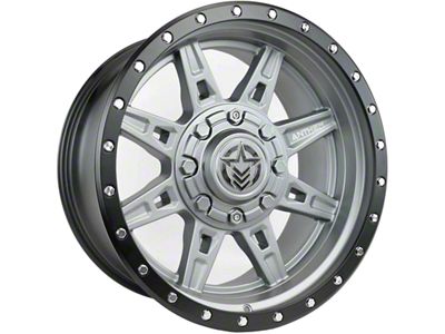 Anthem Off-Road Rogue Titanium Gray 6-Lug Wheel; 17x8.5; 0mm Offset (05-21 Frontier)