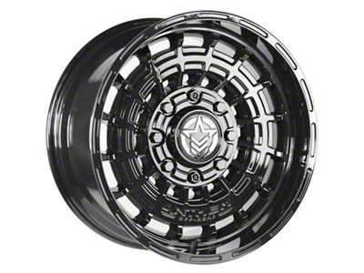 Anthem Off-Road Viper Gloss Black 6-Lug Wheel; 18x9; 0mm Offset (05-21 Frontier)