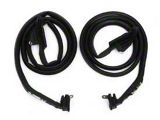 Door Weatherstrip; Driver and Passenger Side (69-76 Corvette C3 Convertible)