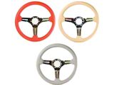 Premier Quality Products, Steering Wheel, Leather Wrapped, Split, Three Spoke 59738 Corvette 1967-1982