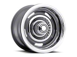 Rally Silver Wheel; 15x8; -6mm Offset (68-82 Corvette C3)