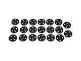 Hood Insulation Clips; Set of 20 (67-69 Camaro)
