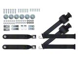 RetroBelt 3-Point Retractable Lap and Shoulder Seat Belts with Push Button Buckles for Bucket Seats (67-73 Camaro)