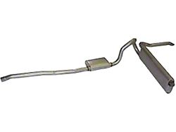 Concours Correct 1.75 Single Exhaust System, 6-Cylinder (64-66 Mustang)