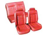 1983-1986 Mustang Convertible Base Model Vinyl Front and Rear Seat Upholstery