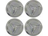 Wheel Covers, Fiesta Style, Chrome, 15, 4 Pc Set (64-73 Mustang)