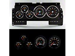 M-102 Series Direct Fit Gauge Kit; Black (92-96 Bronco)
