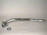 Aluminized Dual Exhaust Pipe, Non-Convertible, 283ci, Left (1957 150, 210, Bel Air, Nomad)