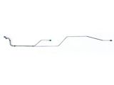 Rear End Housing Brake Lines; Stainless Steel (55-57 150, 210, Bel Air, Nomad)
