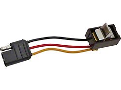 Rear Quarter Window 3-Wire Power Window Switch with Wiring, On Quarter Trim Panel (64-66 Ford Thunderbird)