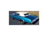 Convertible Top Only; Superior White/Black (68-72 442, Cutlass)