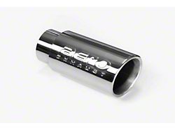 Aero Exhaust 4-Inch Stainless Steel Exhaust Tip; Polished (Fits 3-Inch Tailpipe)