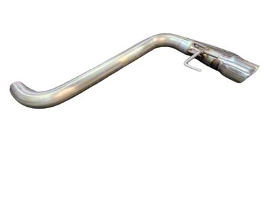 MRT King of the Hill Axle-Back Exhaust with Polished Tip (21-24 Bronco, Excluding Raptor)
