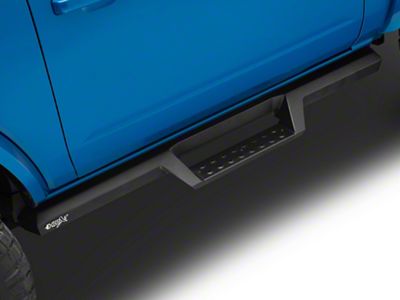 Store Brand HDX Drop Nerf Side Step Bars; Textured Black (21-24 Bronco 2-Door)