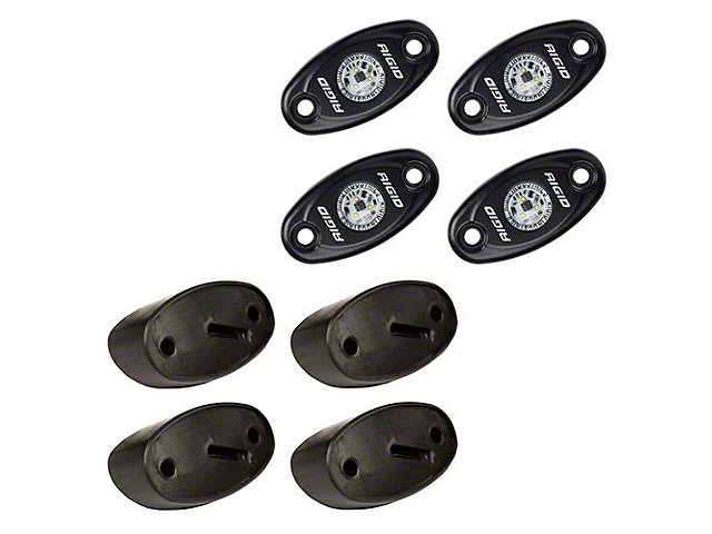 Ford Performance Off-Road Under Body Rock Light Kit; Amber (Universal; Some Adaptation May Be Required)