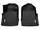 TruShield Precision Molded Front Floor Liners; Black (21-24 Bronco)