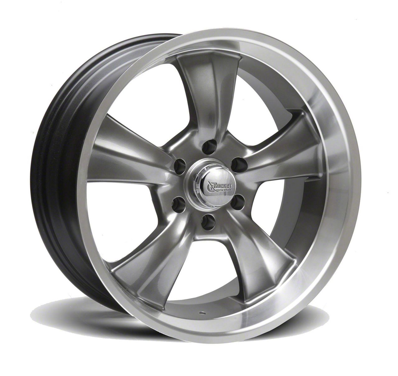 Rocket Racing Wheels Booster 6 Hyper Shot Silver 6-Lug Wheel; 20x9; 18mm Offset (16-23 Tacoma)
