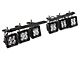 ZRoadz 3-Inch Amber and White LED Pod Lights with Fog Light Mounting Brackets (21-24 Bronco w/ Modular Front Bumper)