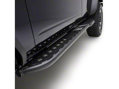 ZRoadz Rock Slider Side Step Bars; Textured Semi-Black (21-23 Bronco 2-Door)