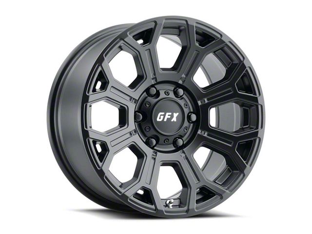 G-FX TR-19 Matte Black 6-Lug Wheel; 20x9; 12mm Offset (21-24 Bronco, Excluding Raptor)