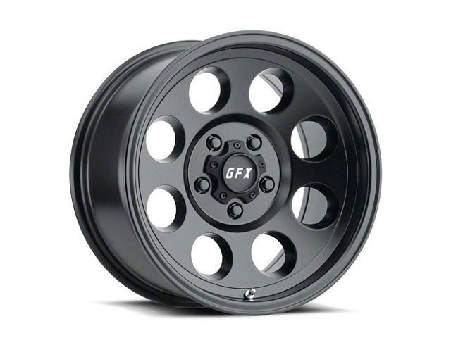 G-FX TR-16 Matte Black 6-Lug Wheel; 17x9; 0mm Offset (10-24 4Runner)