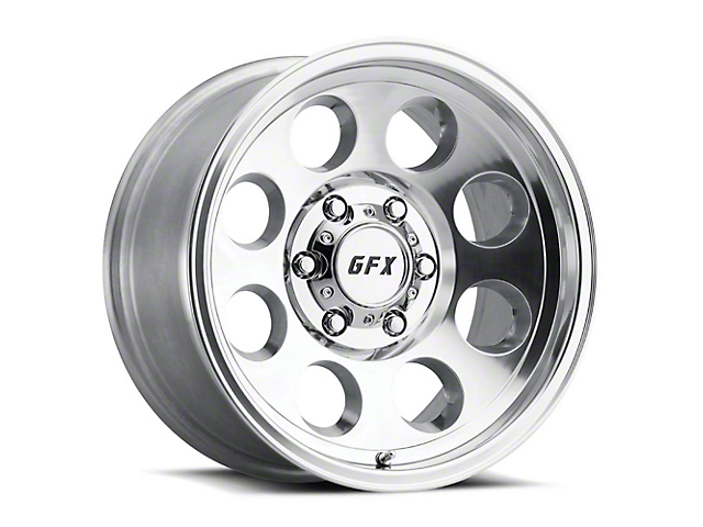 G-FX TR-16 Polished 6-Lug Wheel; 17x9; 0mm Offset (05-15 Tacoma)