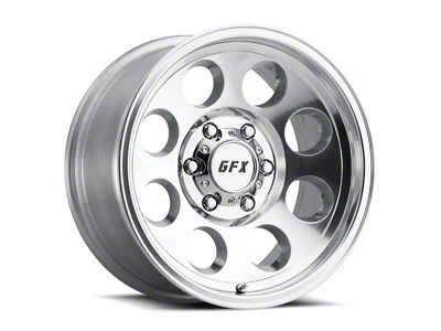 G-FX TR-16 Polished 6-Lug Wheel; 17x9; 0mm Offset (03-09 4Runner)