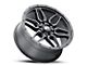 G-FX TR-18 Matte Black 6-Lug Wheel; 17x8.5; 18mm Offset (05-15 Tacoma)