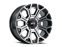 G-FX TR-19 Gloss Black Machined 6-Lug Wheel; 17x8.5; 18mm Offset (16-23 Tacoma)