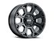 G-FX TR-19 Matte Black 6-Lug Wheel; 17x8.5; 0mm Offset (21-24 Bronco, Excluding Raptor)