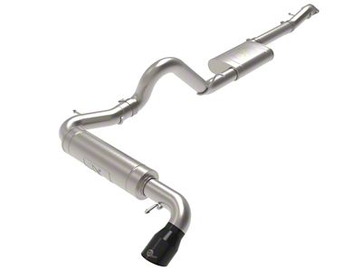 AFE Apollo GT Series Cat-Back Exhaust with Black Tip (21-23 Bronco, Excluding Raptor)