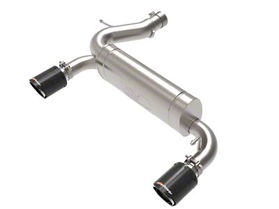 AFE Vulcan Series Axle-Back Exhaust System with Carbon Fiber Tips (21-24 Bronco, Excluding Raptor)