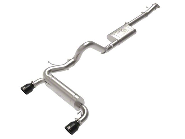 AFE Vulcan Series Cat-Back Exhaust System with Black Tips (21-24 Bronco, Excluding Raptor)