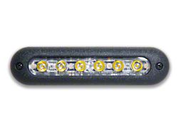 mPower ORV 4-Inch Fascia LED Light Bar; White Spot Beam (Universal; Some Adaptation May Be Required)