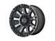 XD Gauntlet Satin Black with Gray Tint 6-Lug Wheel; 17x9; 0mm Offset (16-23 Tacoma)